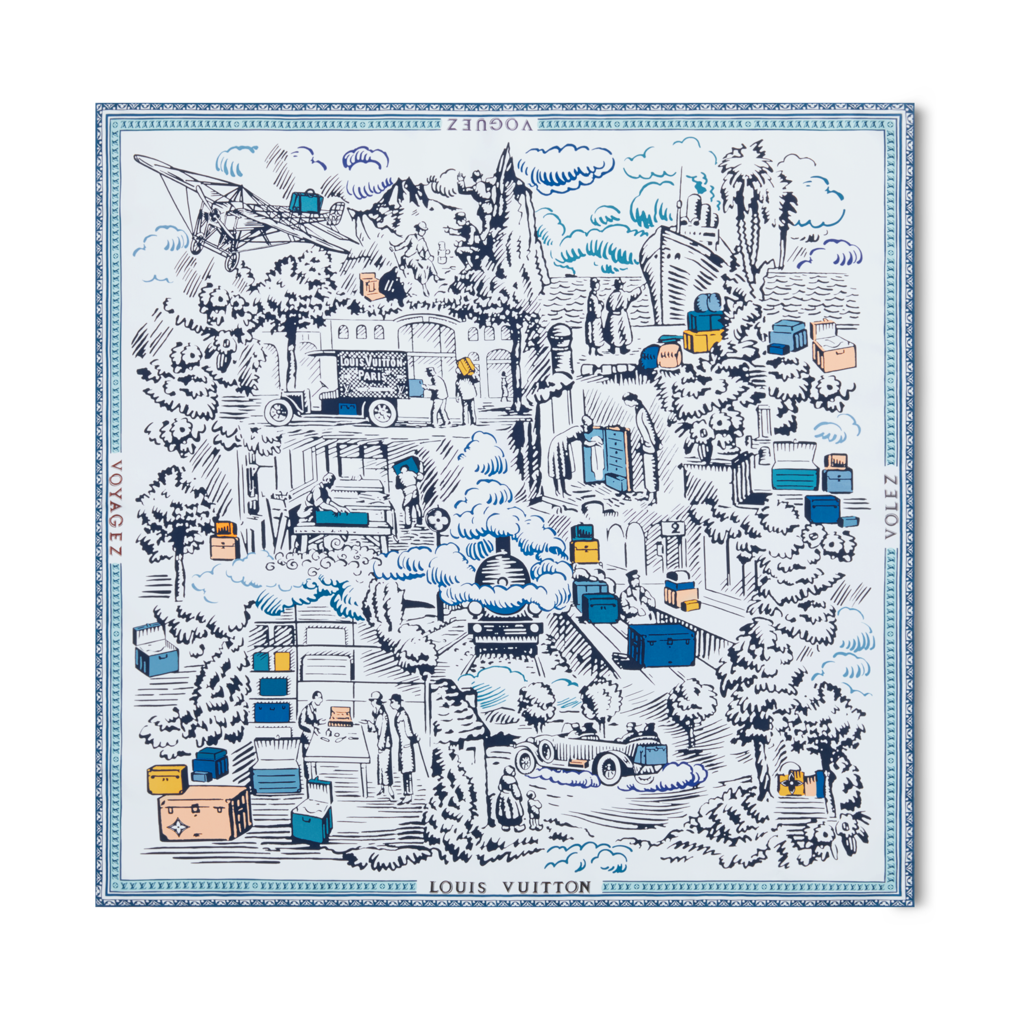 Gaston's Travel Square 90 S00 - Accessories | LOUIS VUITTON